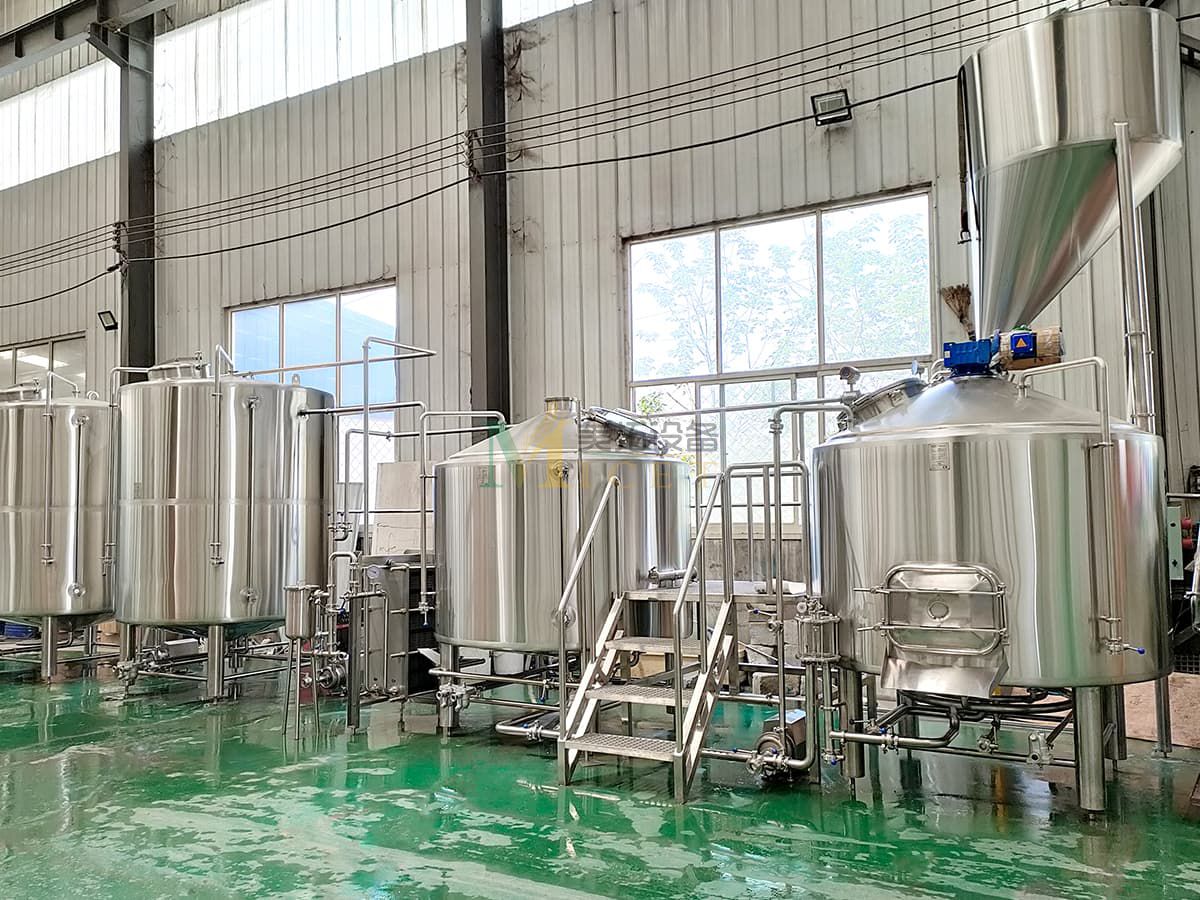 啤酒酿造设备的大小选择及产量计算