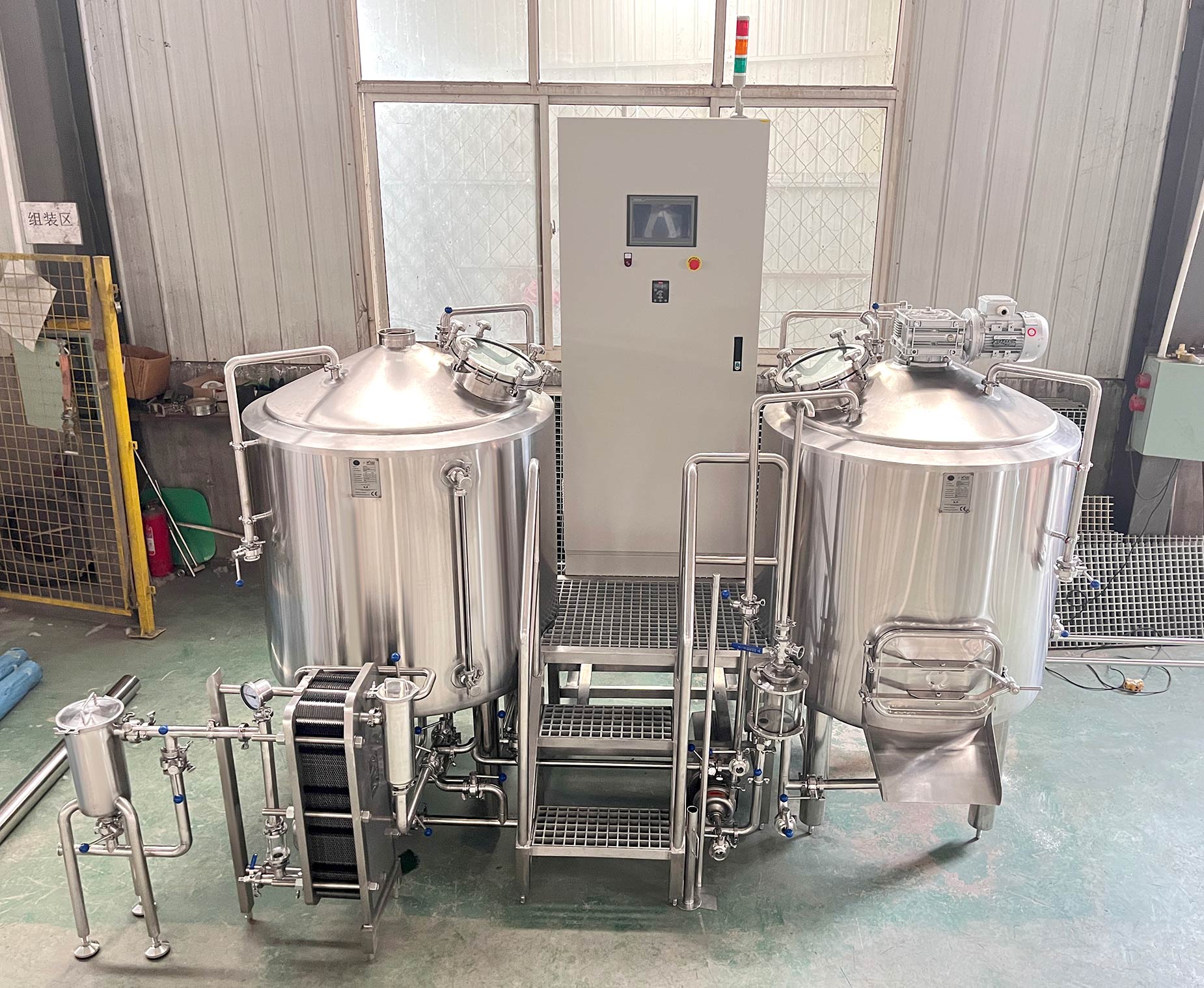啤酒酿造设备制冷系统的组成以及维护